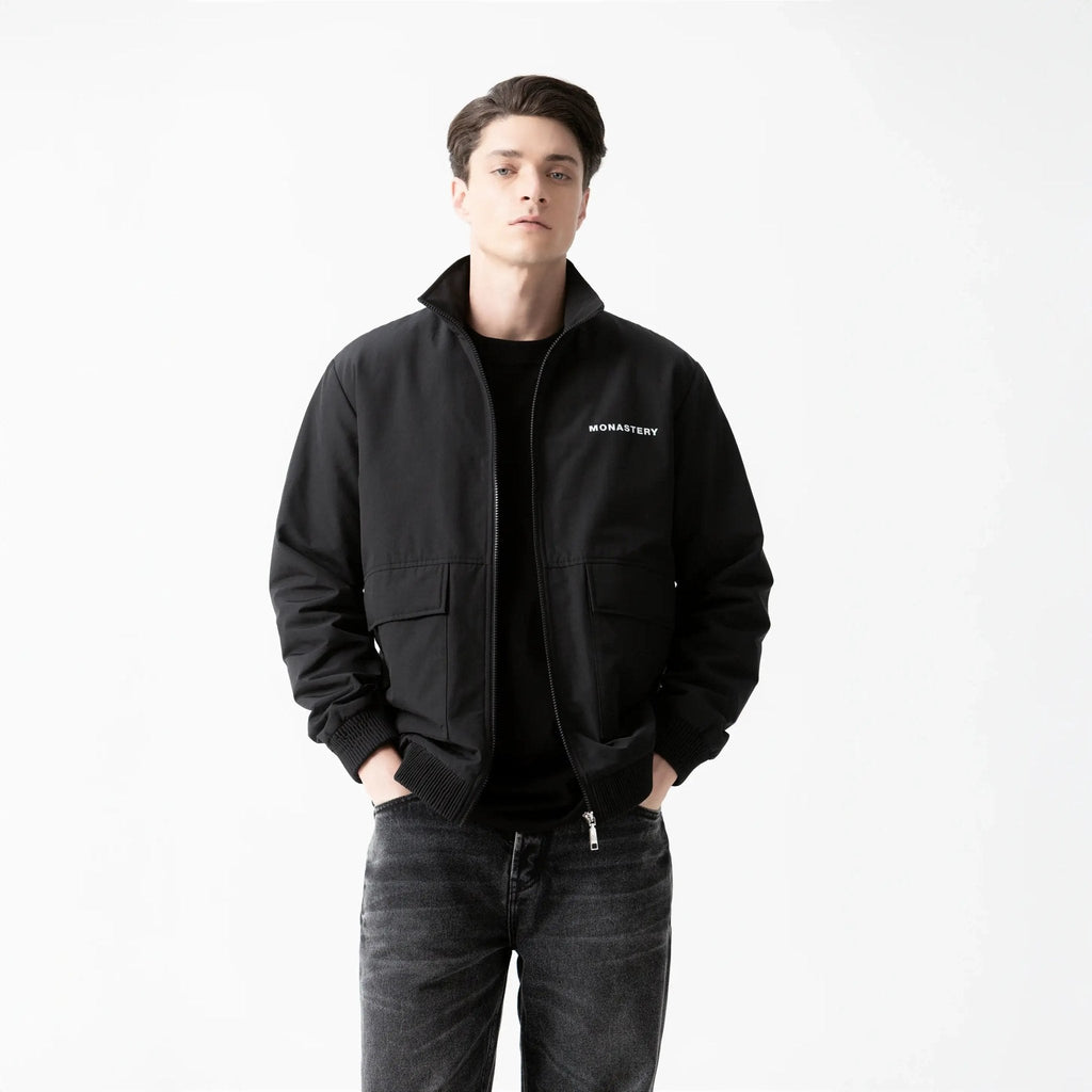 BOISE WINDBREAKER JACKET MEN BLACK - Monastery | Tienda Oficial Colombia