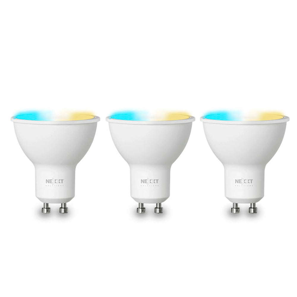 BOMBILLO NEXXT HOME SMART WHITE 110V LED TUNABLE 3PK