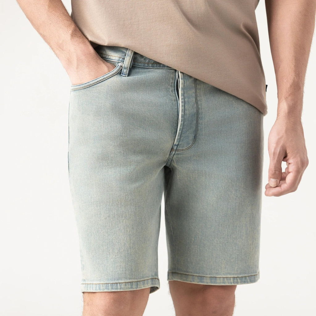 BOOMER DENIM SHORT MEN BLUE DENIM - Monastery | Tienda Oficial Colombia