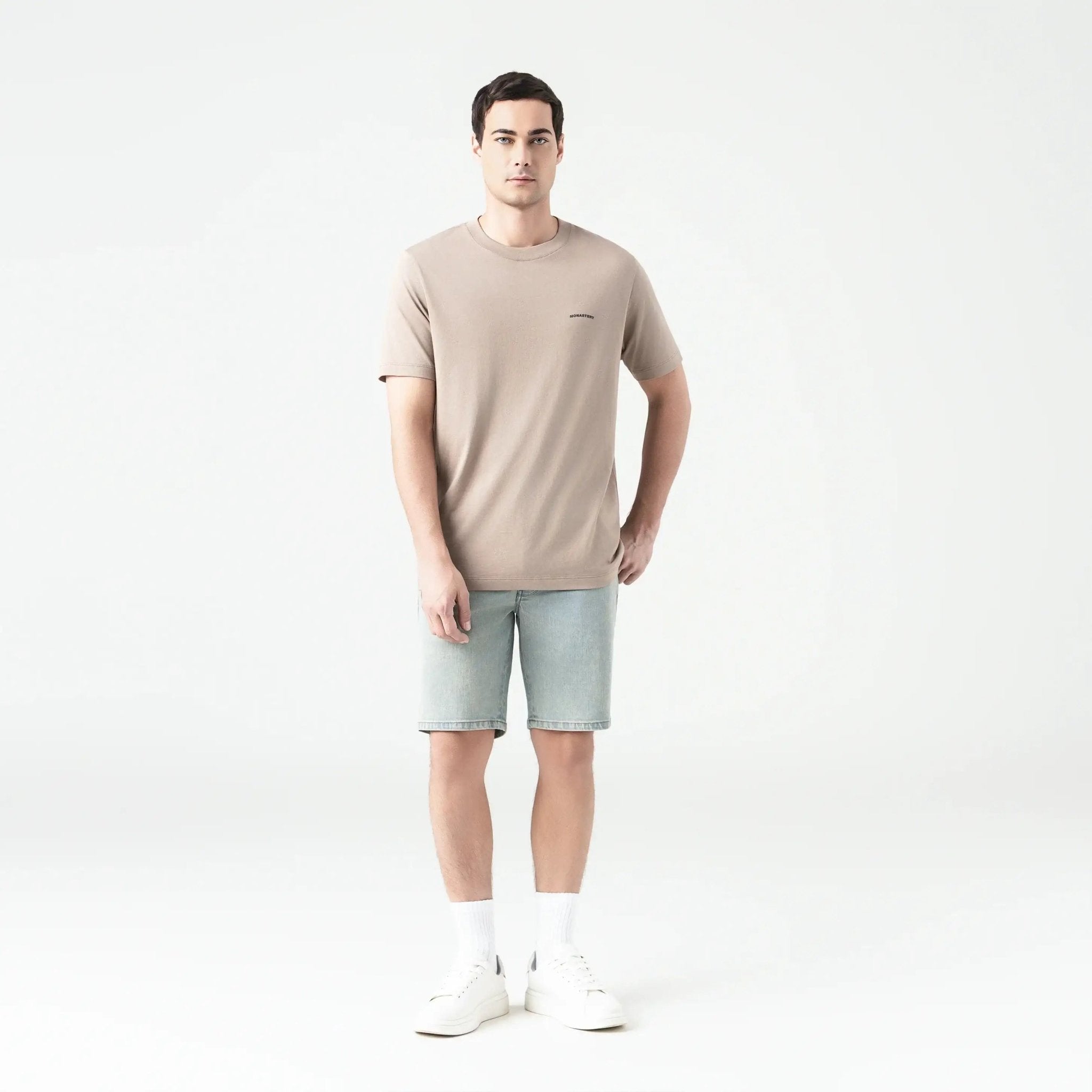 BOOMER DENIM SHORT MEN BLUE DENIM - Monastery | Tienda Oficial Colombia