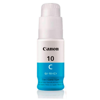 BOTELLA DE TINTA CANON  GI10C PARA PIXMA G5010G6010 CYAN