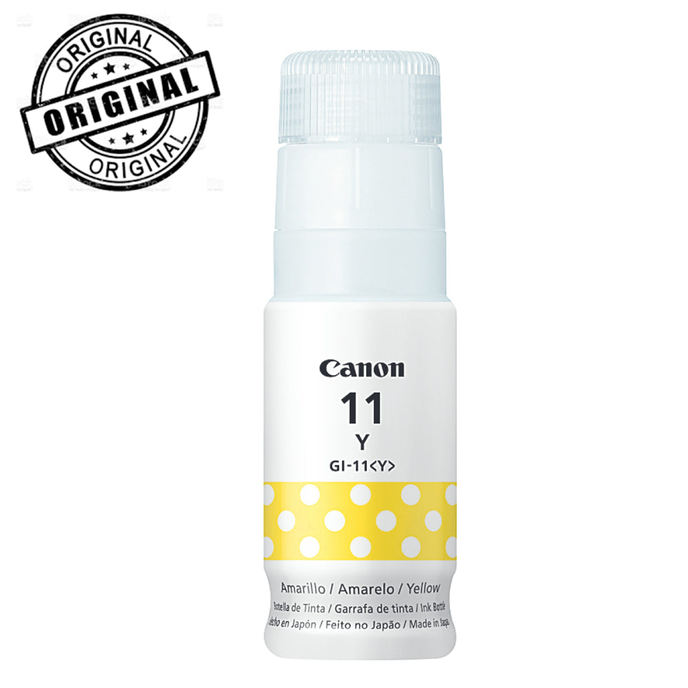 BOTELLA DE TINTA CANON  GI11Y PARA G2160G3160G6010 YELLOW