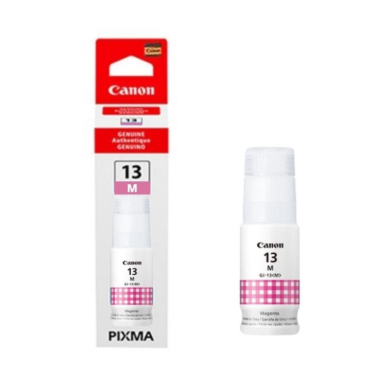 BOTELLA DE TINTA CANON  GI13 PARA PIXMA G610 PHOTO MAGENTA