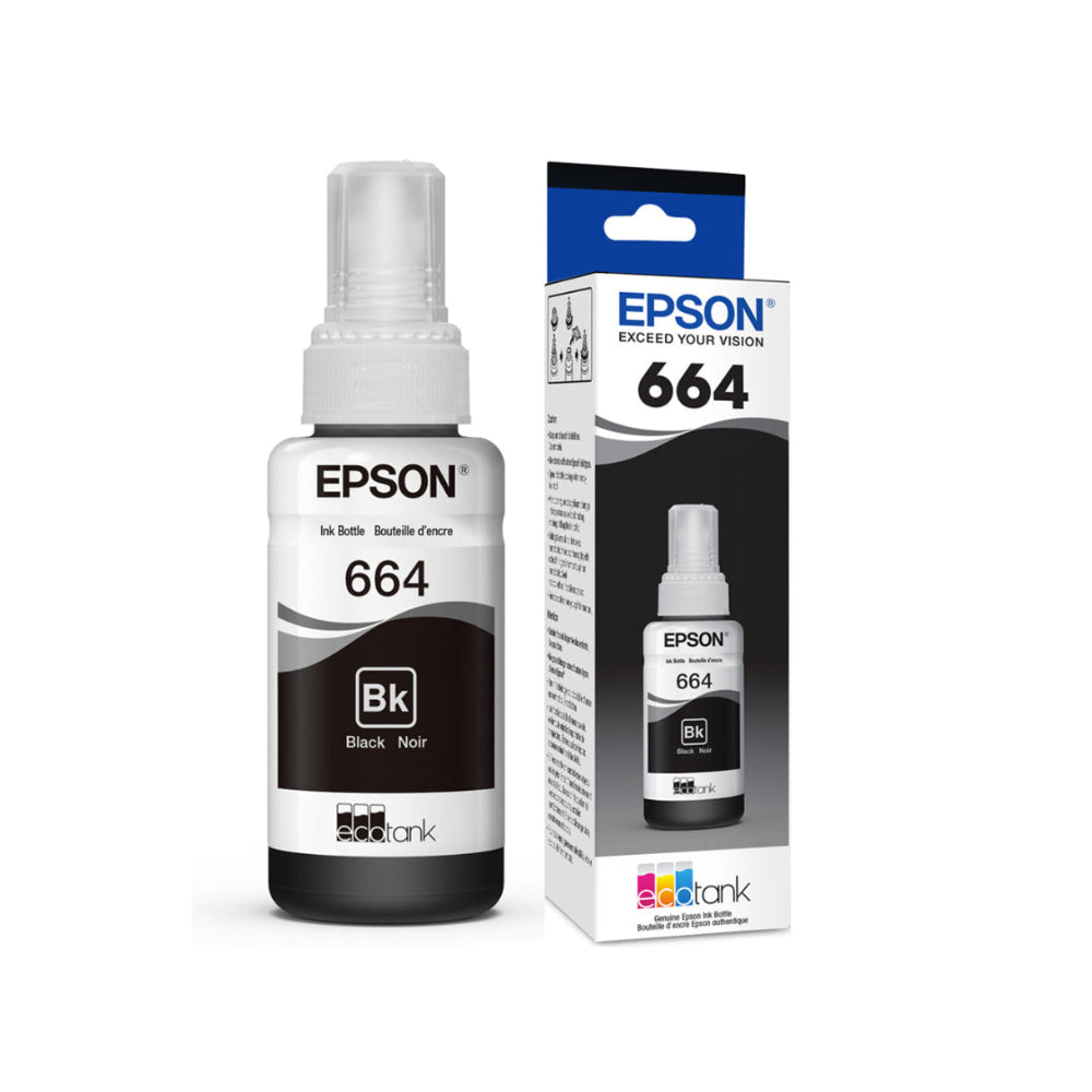 BOTELLA DE TINTA EPSON  PARA L120L210L220L380L395L575 BLACK