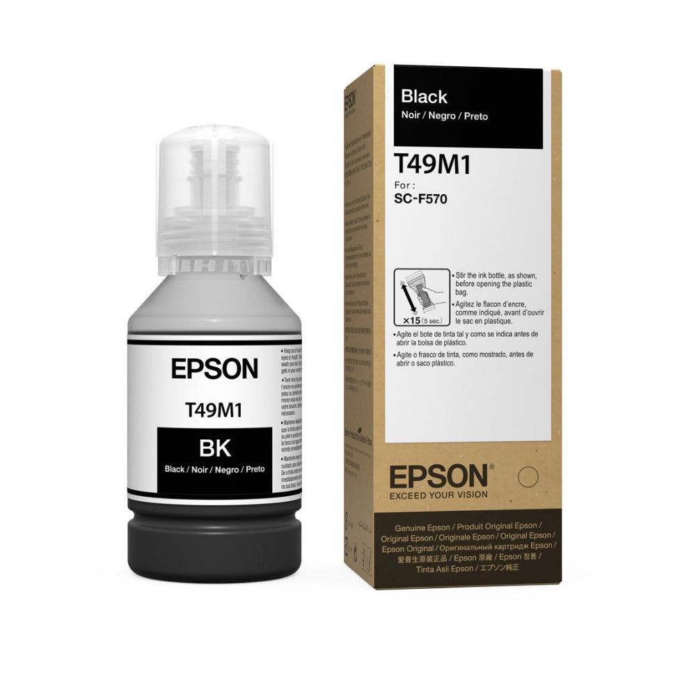 BOTELLA DE TINTA EPSON  PARA F170F570140MLBLACK