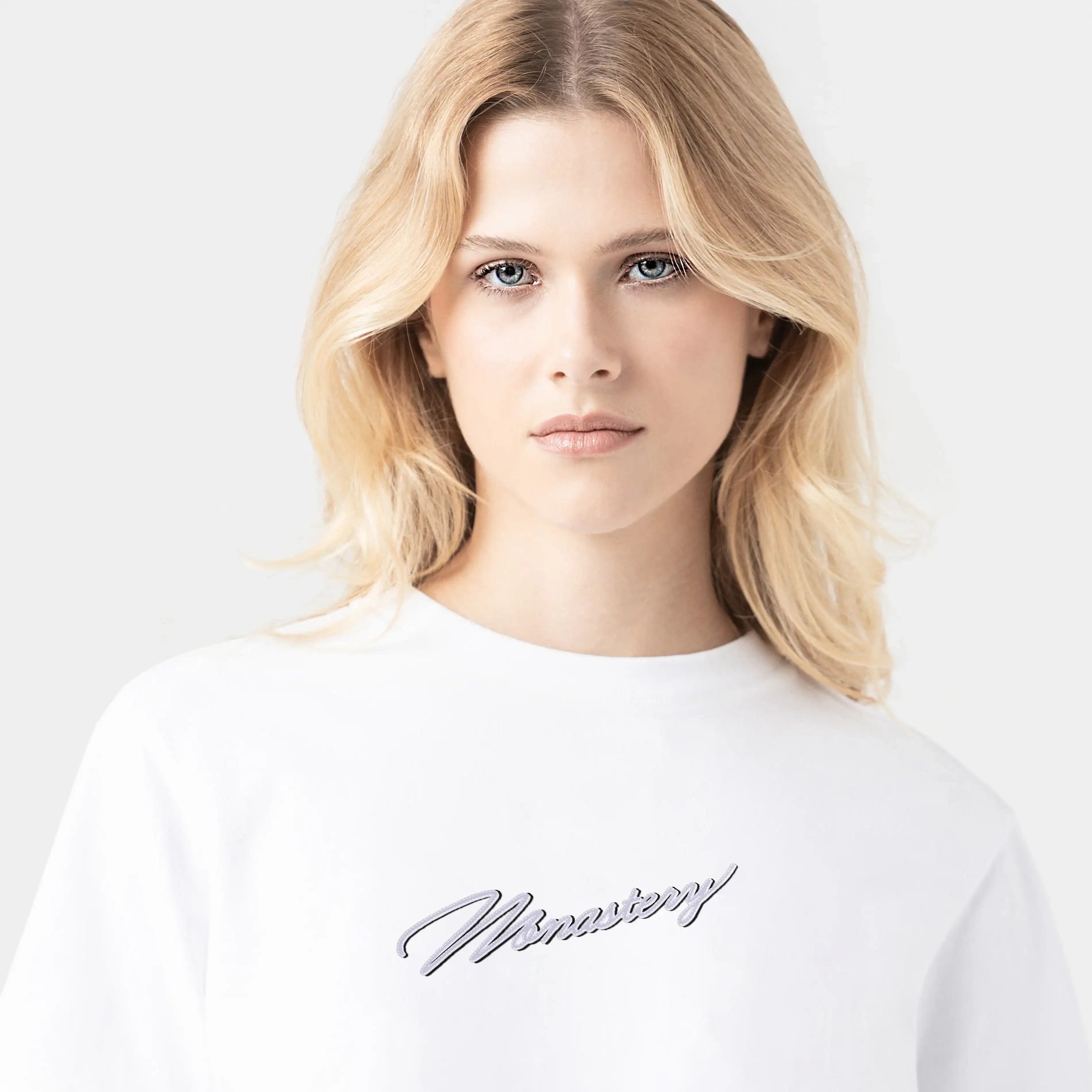 BRET CROP TOP WOMEN WHITE - Monastery | Tienda Oficial Colombia