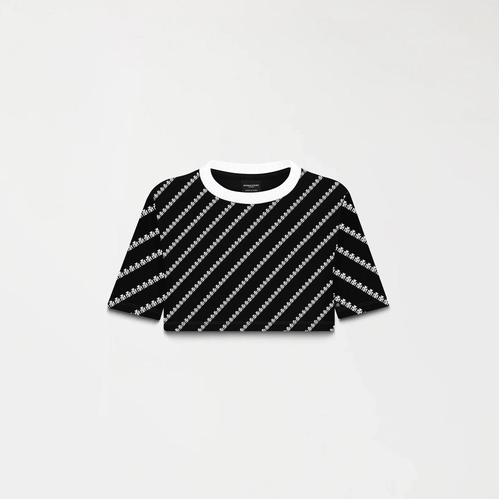 BRITANIA CROP TOP WOMEN BLACK - Monastery | Tienda Oficial Colombia