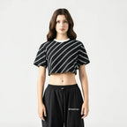 BRITANIA CROP TOP WOMEN BLACK - Monastery | Tienda Oficial Colombia