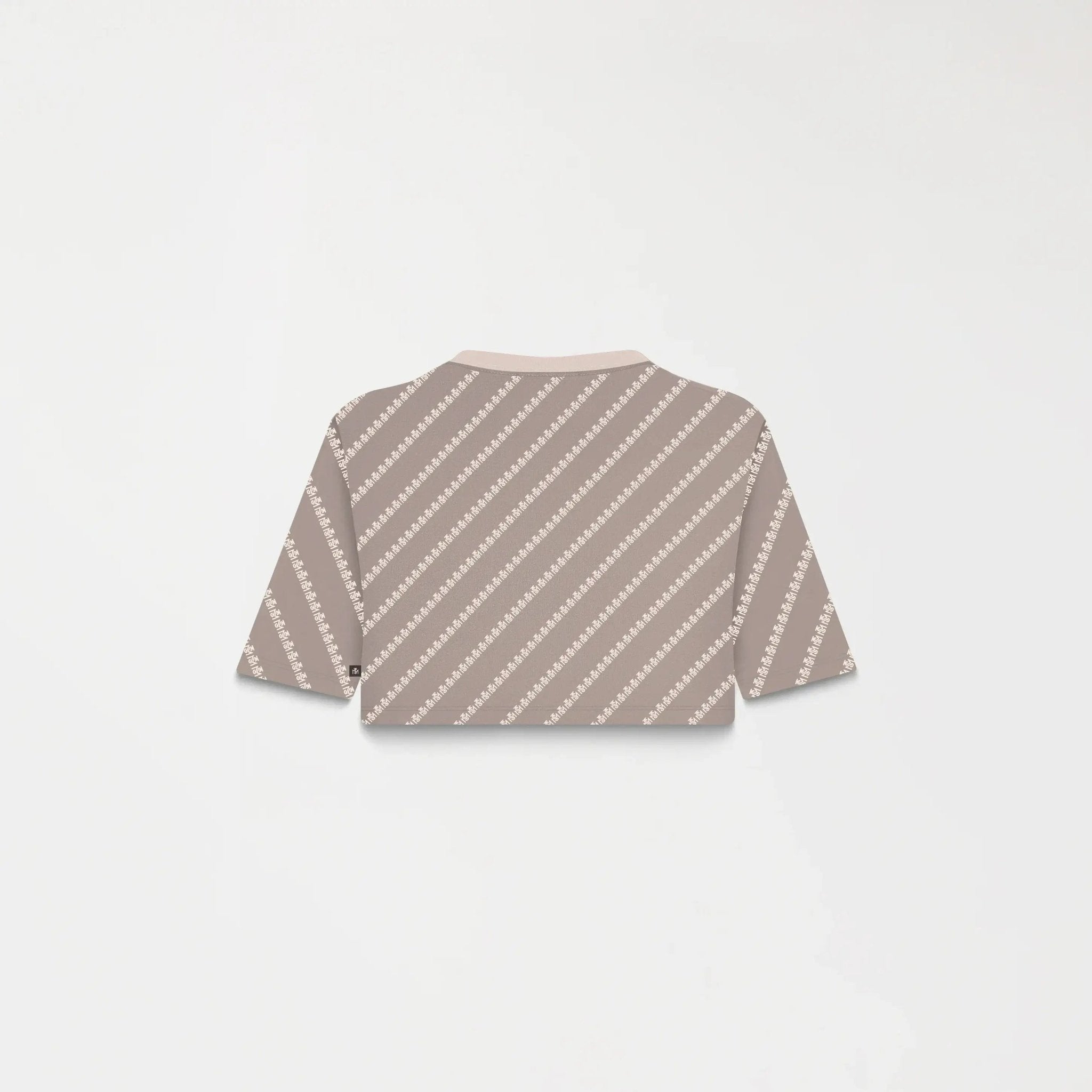 BRITANIA CROP TOP WOMEN TAUPE GRAY - Monastery | Tienda Oficial Colombia