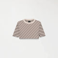 BRITANIA CROP TOP WOMEN TAUPE GRAY - Monastery | Tienda Oficial Colombia