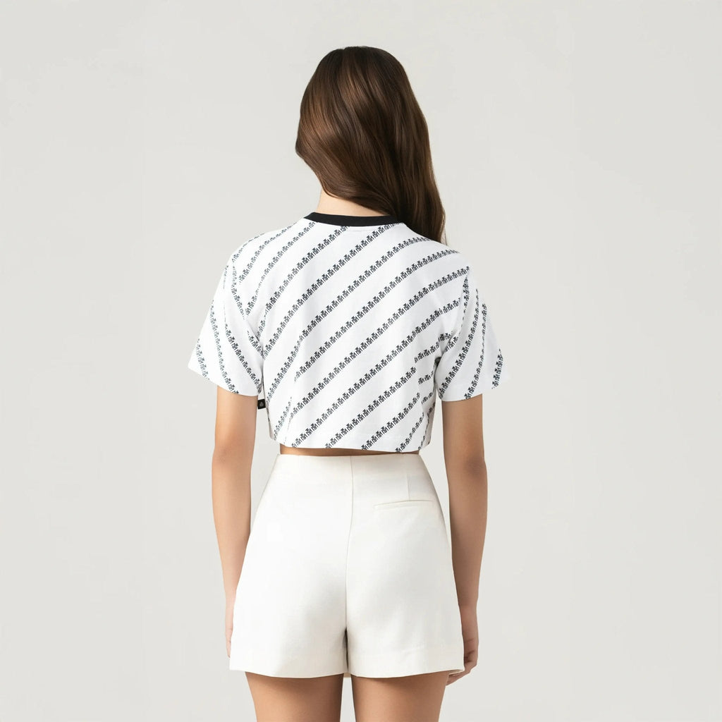 BRITANIA CROP TOP WOMEN WHITE - Monastery | Tienda Oficial Colombia