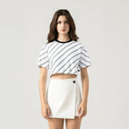 BRITANIA CROP TOP WOMEN WHITE - Monastery | Tienda Oficial Colombia