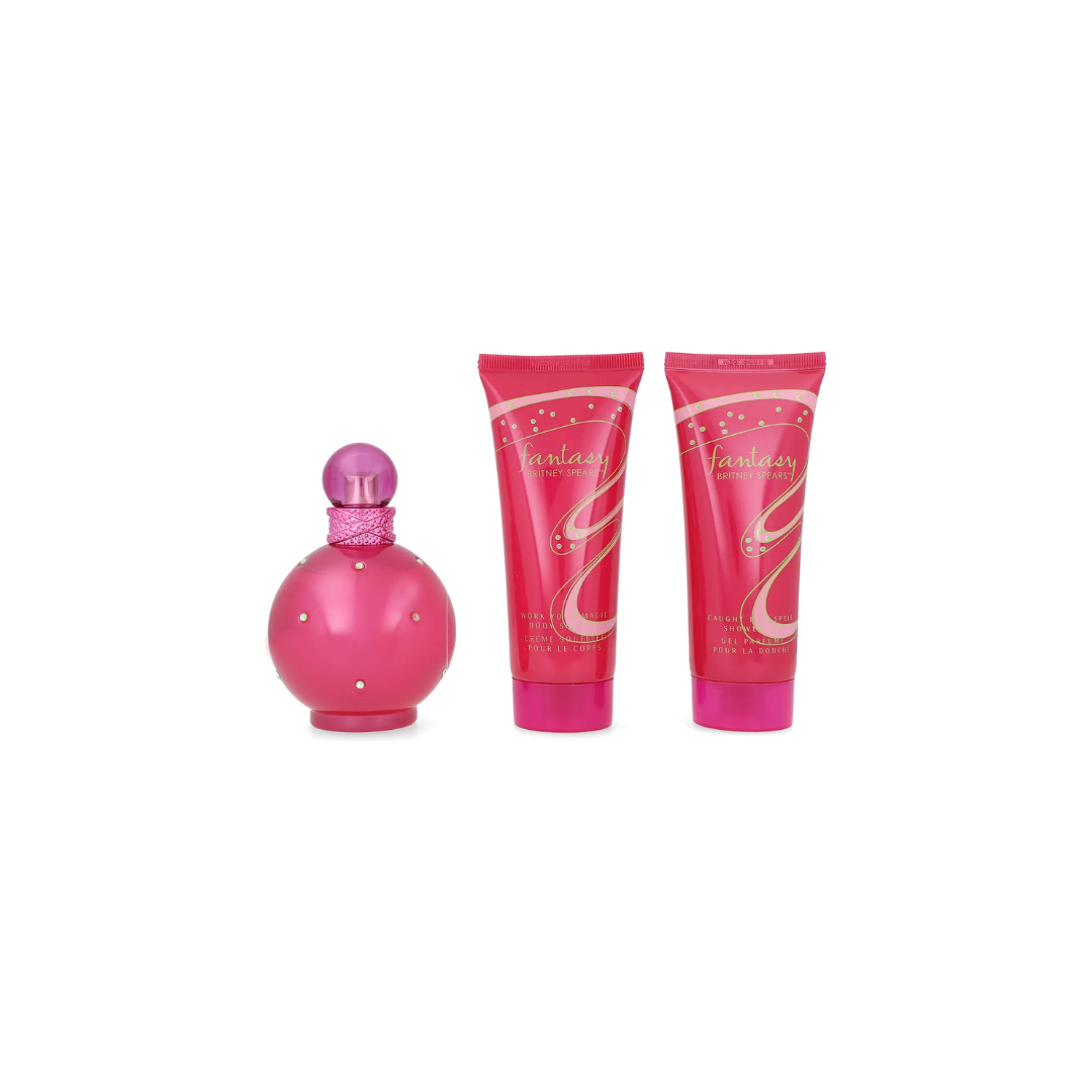 Britney Spears Fantasy 3PC Set; 3.3oz EDP+ BL+SG