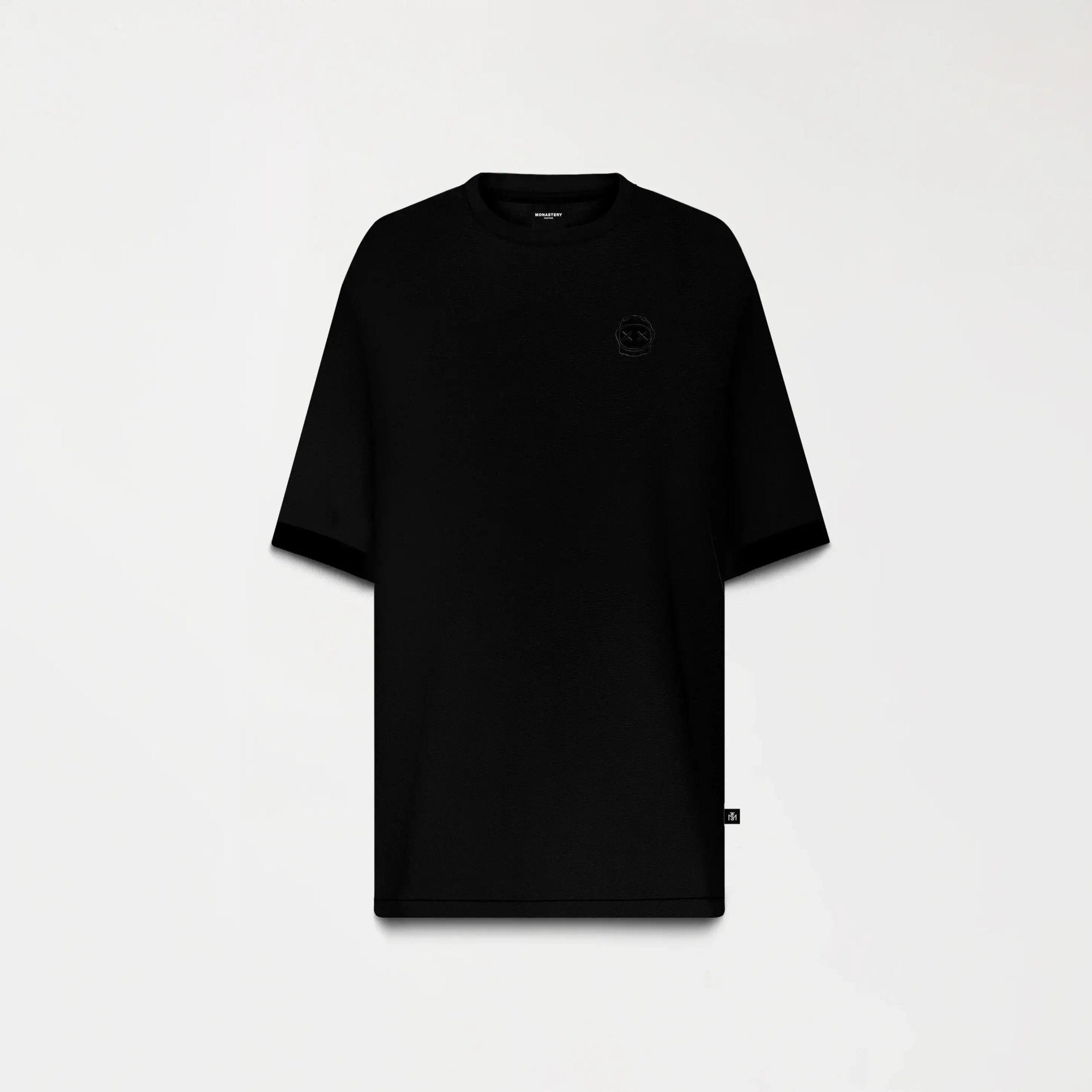 BRONCO T - SHIRT OVERSIZED MEN BLACK - Monastery | Tienda Oficial Colombia