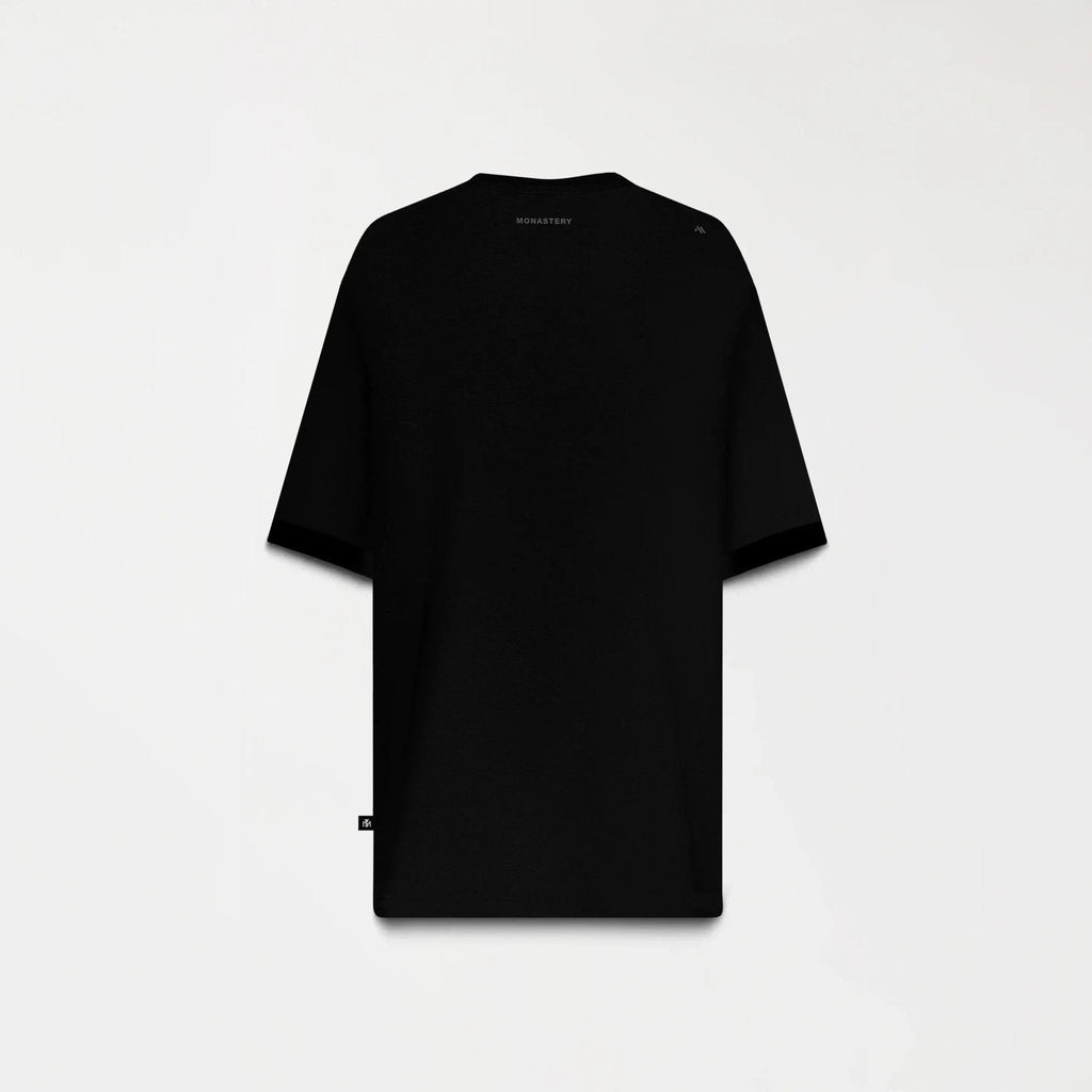 BRONCO T - SHIRT OVERSIZED MEN BLACK - Monastery | Tienda Oficial Colombia