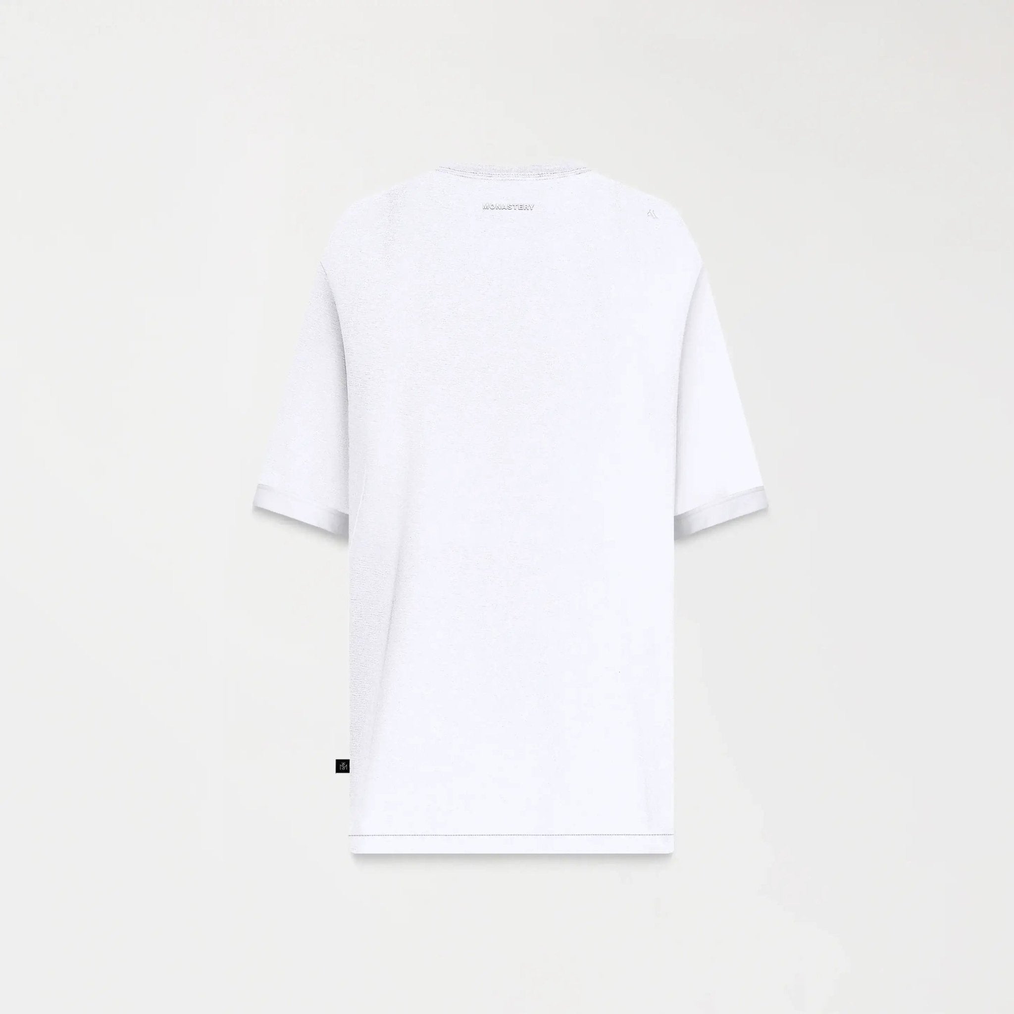 BRONCO T - SHIRT OVERSIZED MEN WHITE - Monastery | Tienda Oficial Colombia