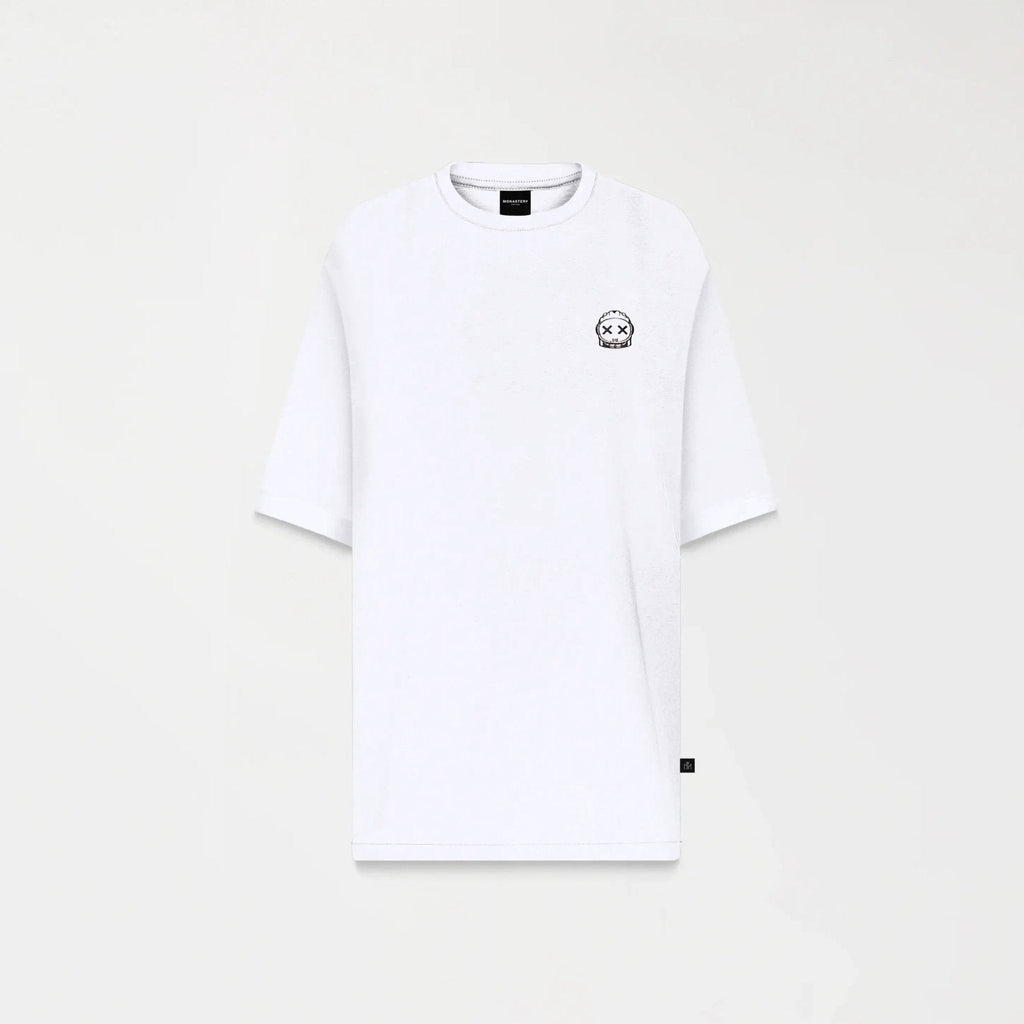 BRONCO T - SHIRT OVERSIZED MEN WHITE - Monastery | Tienda Oficial Colombia