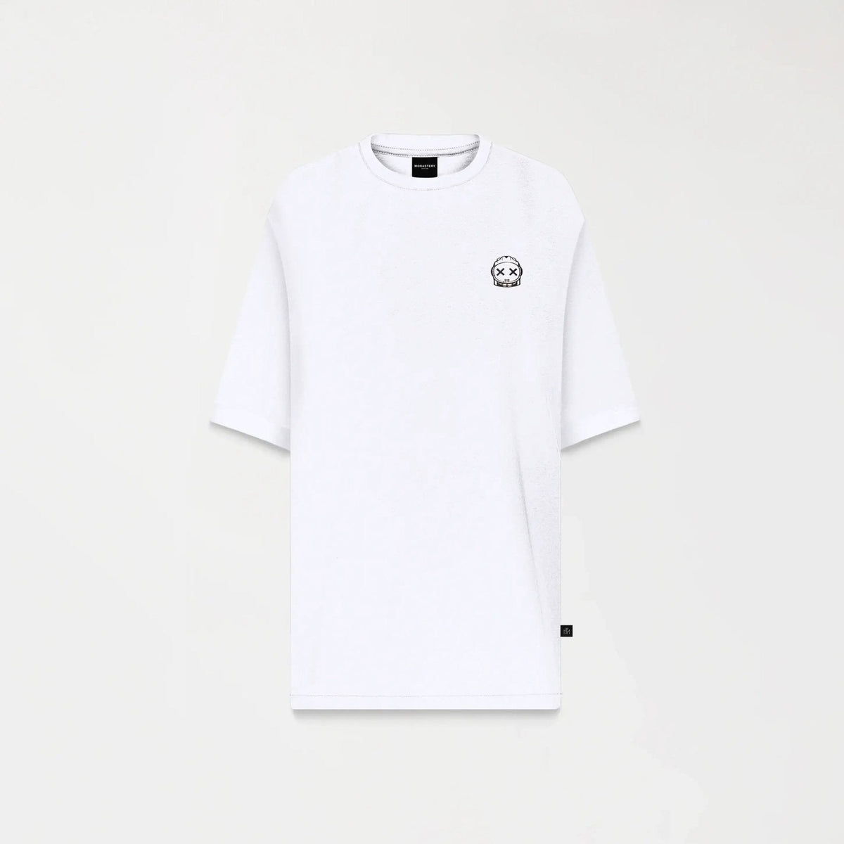 BRONCO T - SHIRT OVERSIZED MEN WHITE - Monastery | Tienda Oficial Colombia