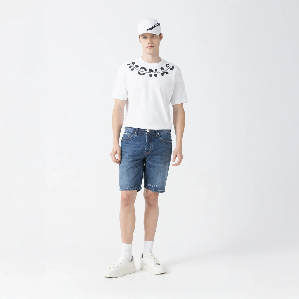 BROOME DENIM SHORT MEN BLUE DENIM - Monastery | Tienda Oficial Colombia