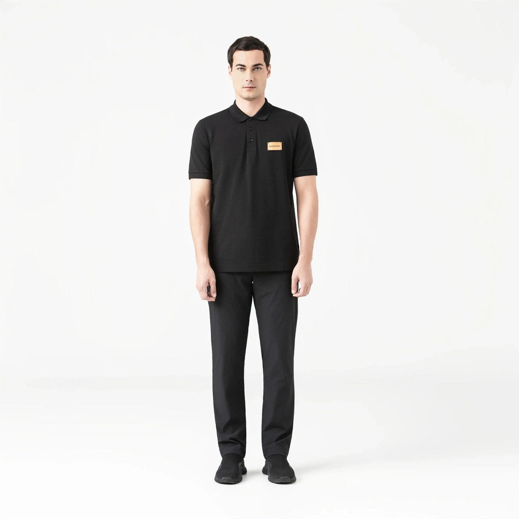 BRUNELLO POLO MEN BLACK - Monastery | Tienda Oficial Colombia