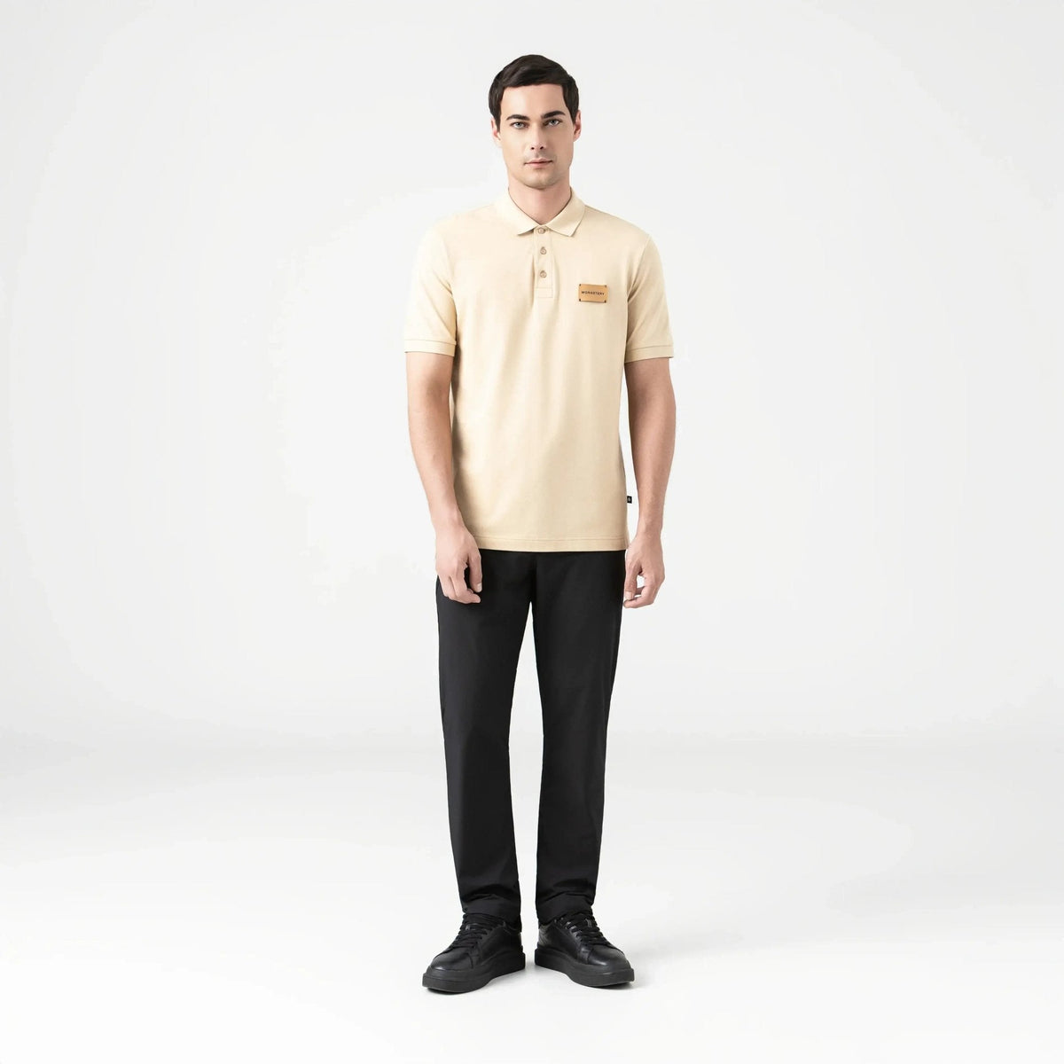 BRUNELLO POLO MEN IRISH CREAM - Monastery | Tienda Oficial Colombia