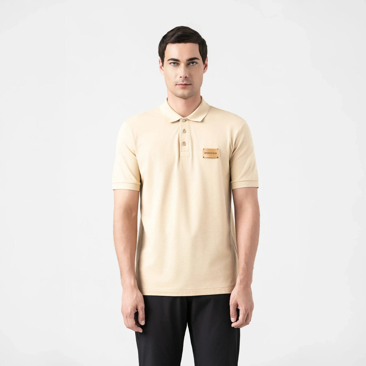BRUNELLO POLO MEN IRISH CREAM - Monastery | Tienda Oficial Colombia