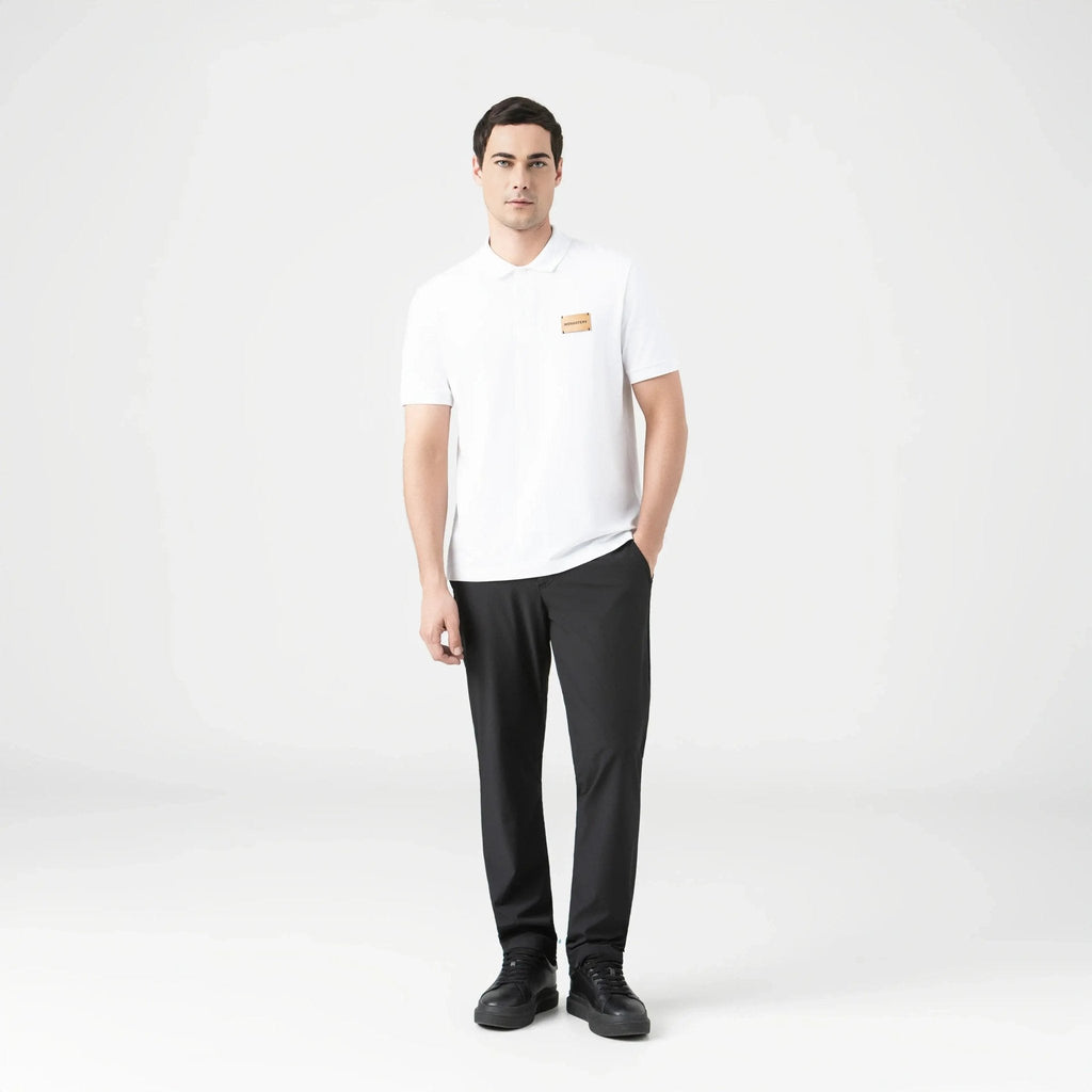 BRUNELLO POLO MEN WHITE - Monastery | Tienda Oficial Colombia