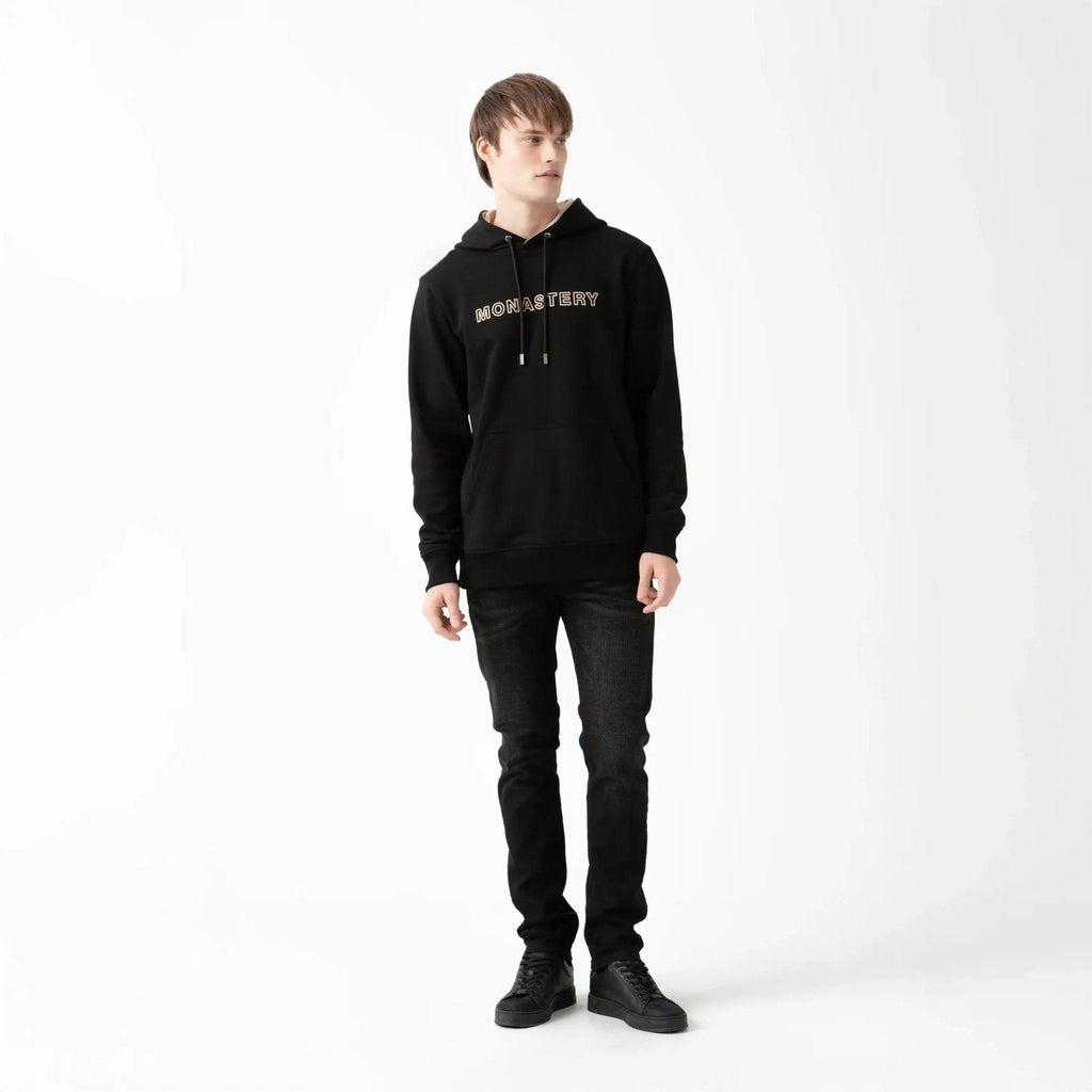 BURAQ HOODIE MEN BLACK - Monastery | Tienda Oficial Colombia