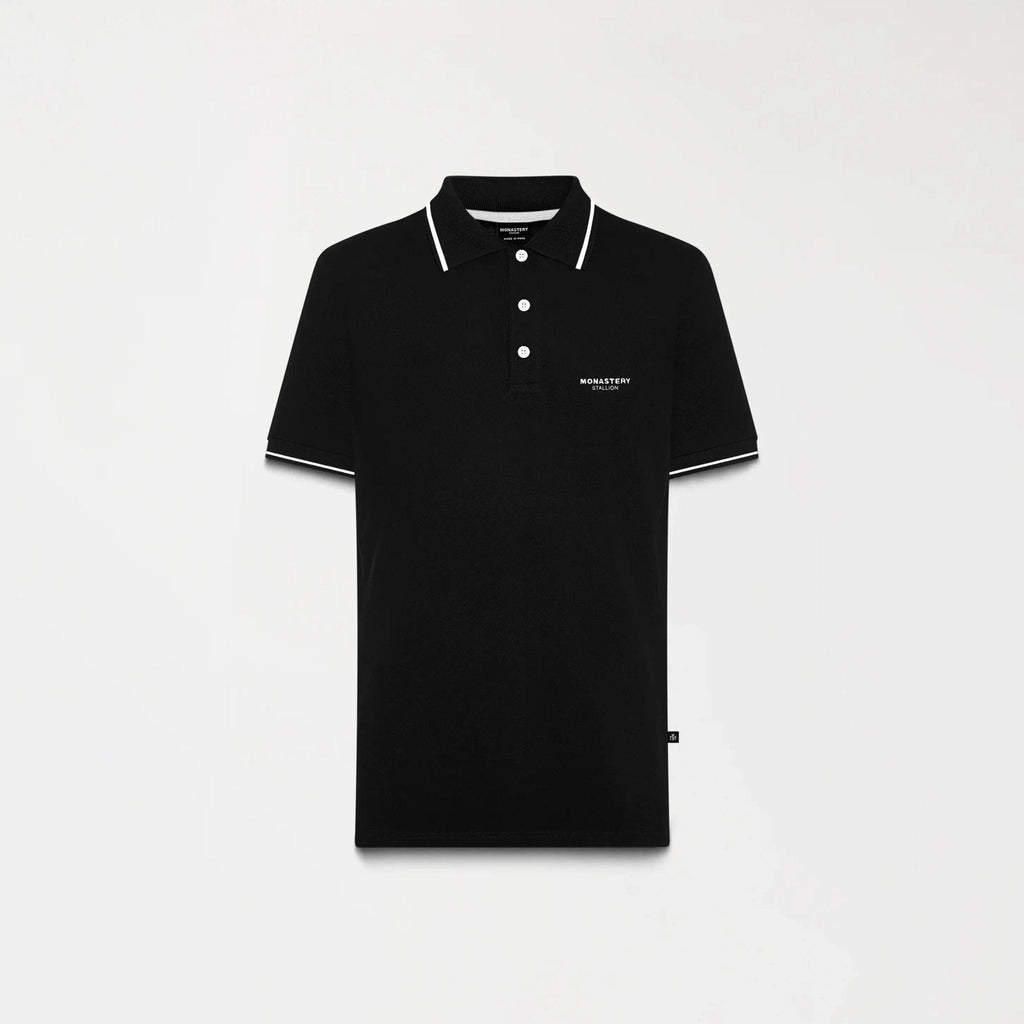 BYRLEY POLO MEN BLACK - Monastery | Tienda Oficial Colombia