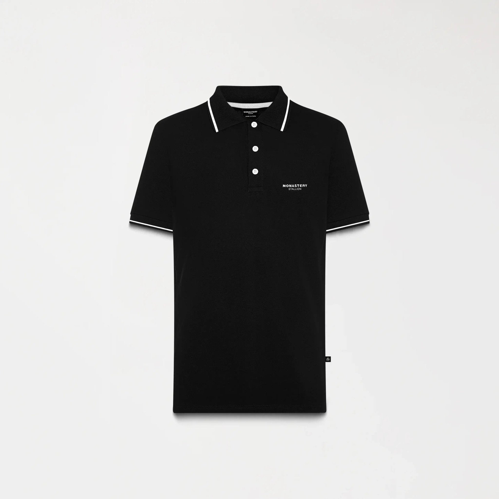 BYRLEY POLO MEN BLACK - Monastery | Tienda Oficial Colombia