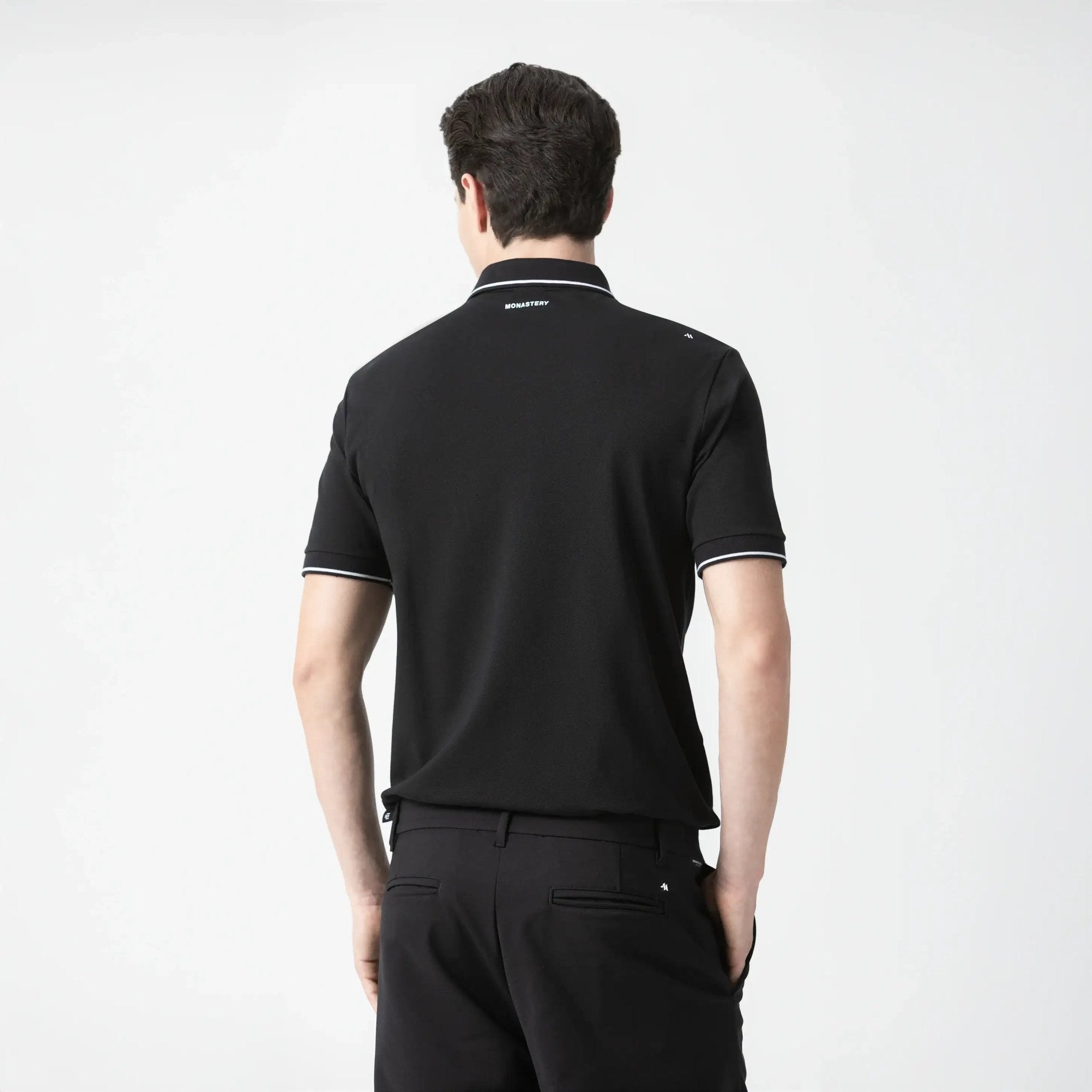BYRLEY POLO MEN BLACK - Monastery | Tienda Oficial Colombia