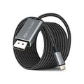 CABLE ARGOM 6FT USBC TO DISPLAYPORT 4K BLACK