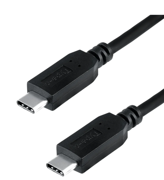 CABLE ARGOM 6FT USBC TO USBC BLACK
