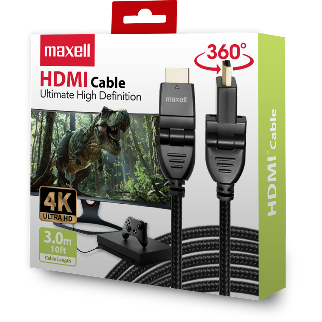 CABLE MAXELL 10FT HDMI TO HDMI BLACK