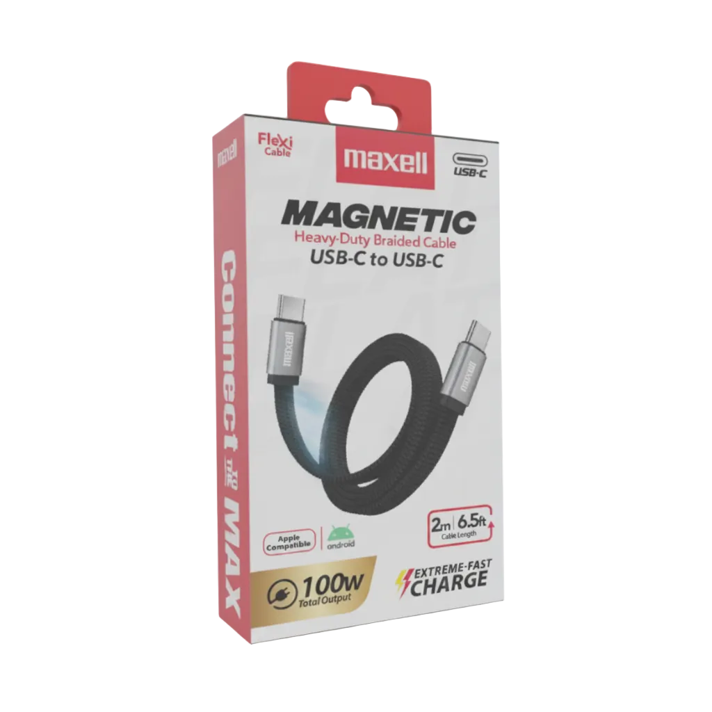 CABLE MAXELL 65FT MAG100C USBC TO USBC BLACK