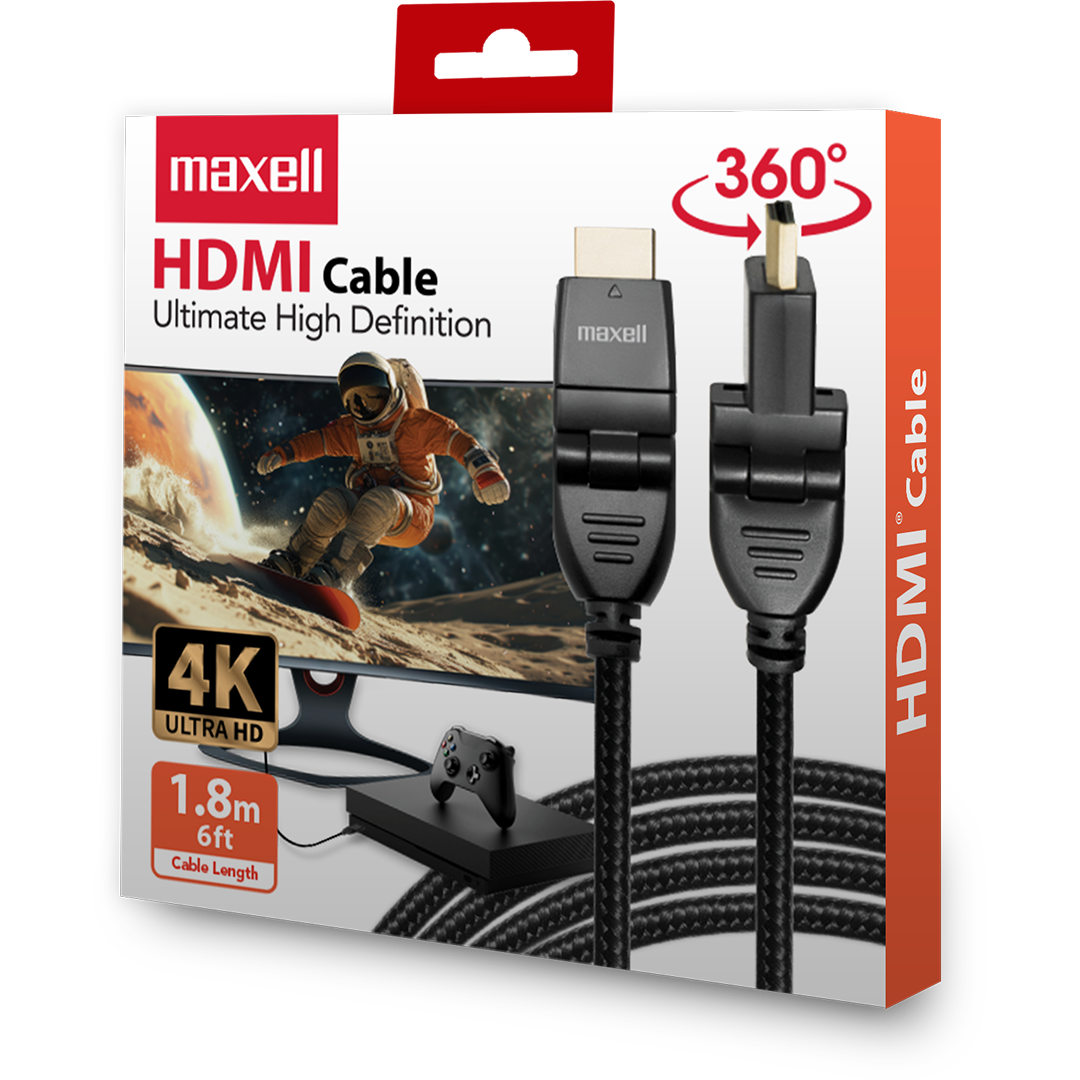 CABLE MAXELL 6FT HDMI TO HDMI BLACK