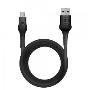 CABLE MAXELL 6FT USB TO MICRO USB JELLEEZ BLACK