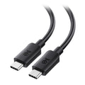 CABLE MYO 3FT USBC TO USBC 100W BLACK