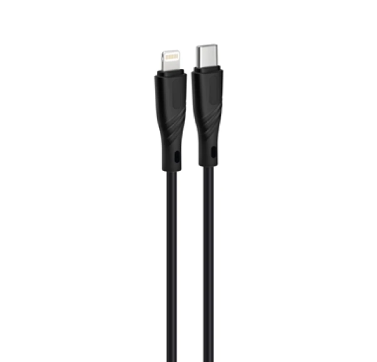 CABLE MYO 4FT USBC TO LIGHTNING BLACK