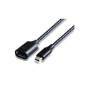 CABLE MYO 6FT USBC TO USB FEMALE BLACK