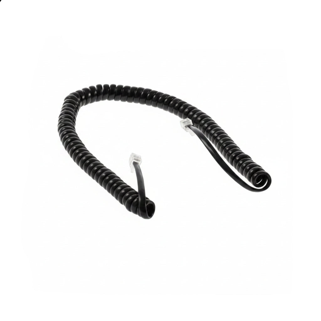 CABLE NETSYS 12FT PARA TELFONO ESPIRAL RJ22