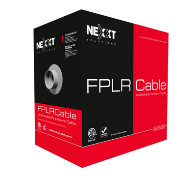 CABLE NEXXT 1000FT FPLR PARA SISTEMA DE ALARMA 16AWG1PAR NO BLINDADORED