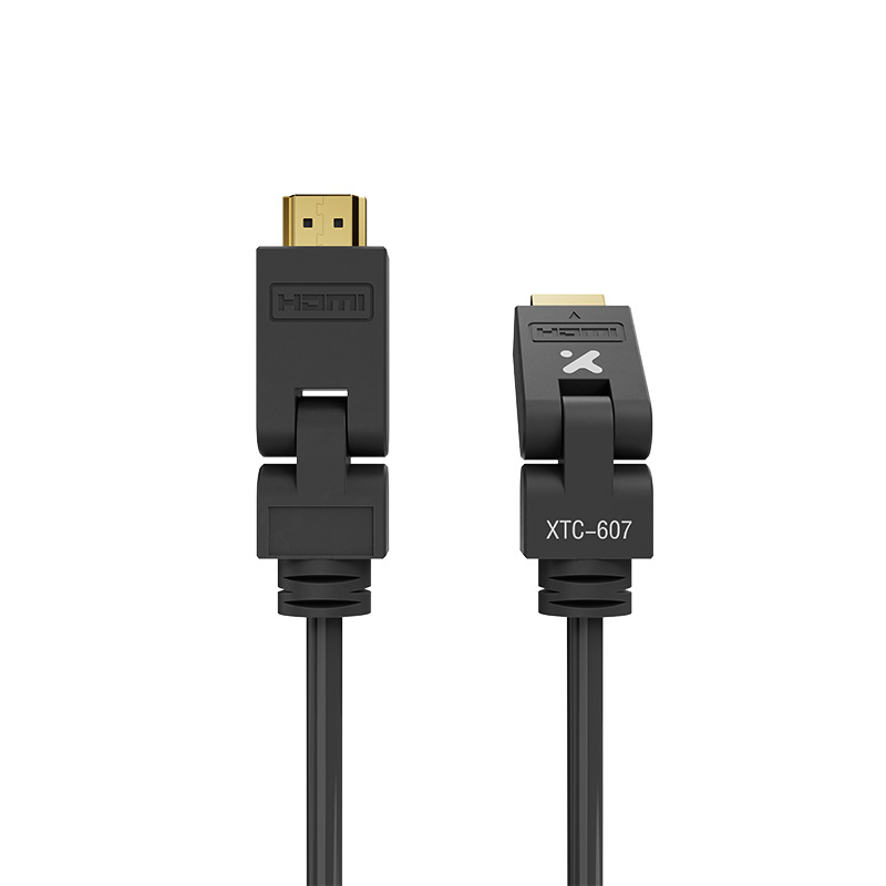 CABLE XTECH 6FT FLAT HDMI MALE TO HDMI MALE