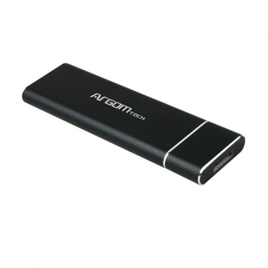 CAJA EXTERNA ARGOM SATA SSD M2 USB 30 HD ENCLOSURE BLACK