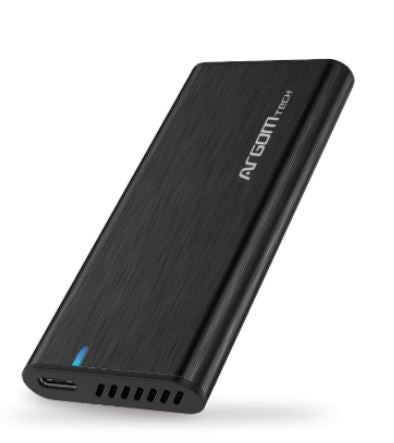 CAJA EXTERNA ARGOM SATA SSD M2 USBCUSB 30 HD ENCLOSURE BLACK