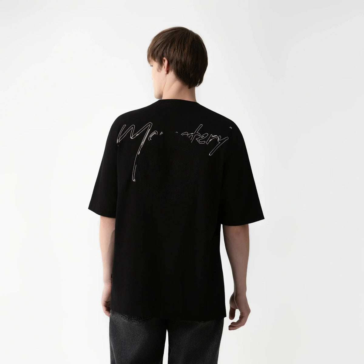 CALDWELL T - SHIRT OVERSIZED MEN BLACK - Monastery | Tienda Oficial Colombia