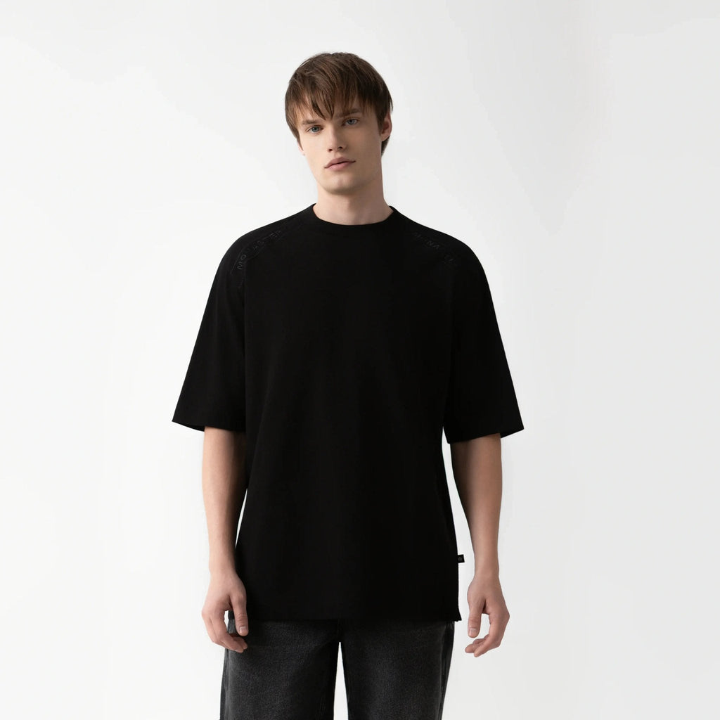 CALDWELL T - SHIRT OVERSIZED MEN BLACK - Monastery | Tienda Oficial Colombia