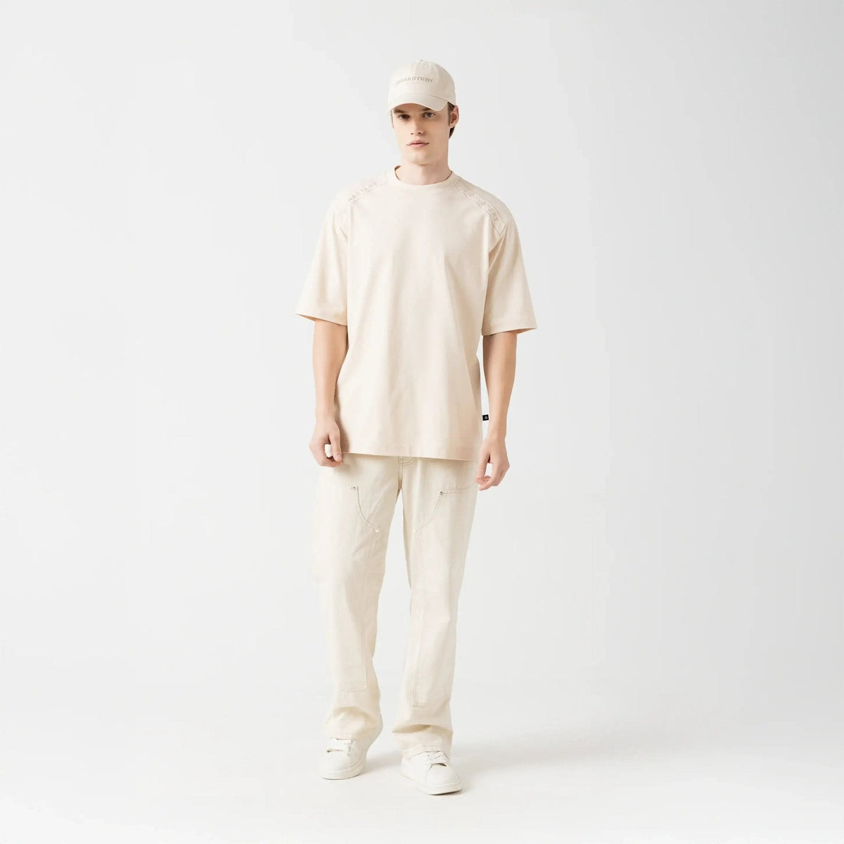 CALDWELL T - SHIRT OVERSIZED MEN SAND DOLLAR - Monastery | Tienda Oficial Colombia