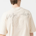 CALDWELL T - SHIRT OVERSIZED MEN SAND DOLLAR - Monastery | Tienda Oficial Colombia