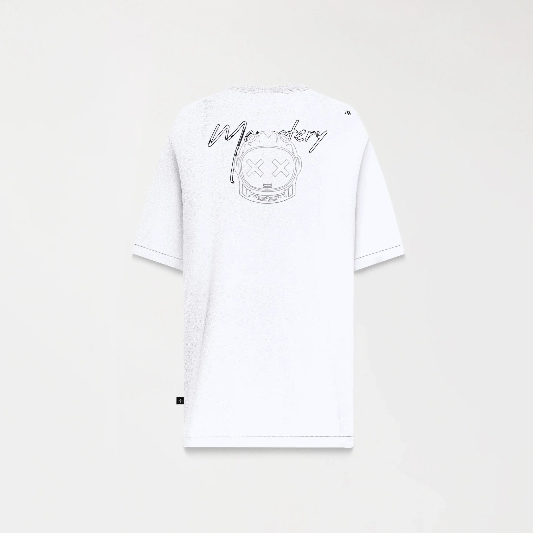 CALDWELL T - SHIRT OVERSIZED MEN WHITE - Monastery | Tienda Oficial Colombia